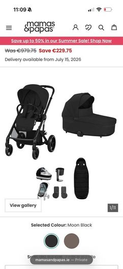 Cybex balios s lux travel system