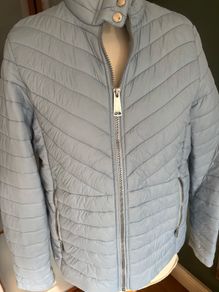 Regatta Pale Blue Padded Jacket - Size 12