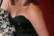 Black tulip dress with pockets