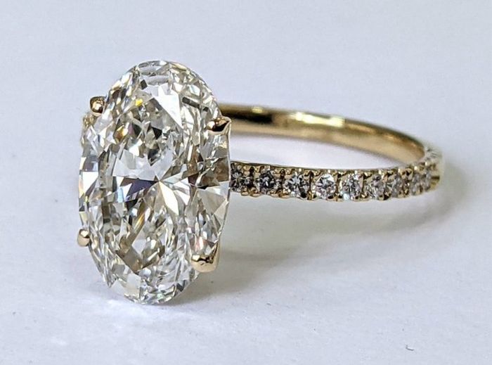 3.28ct. Diamond Engagement Ring with IGI Certificate
