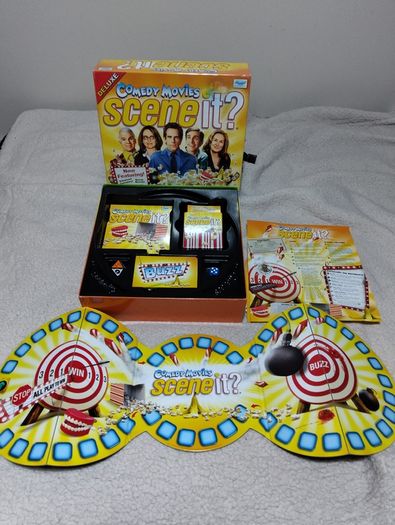 Scene It? Comedy Movies DELUXE EDITION The DVD Board Game