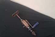 Small manual drill vintage tool possible to post