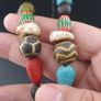 Rare Vintage Asian African Pumtek Pyu Glass Bead Necklace Image 7
