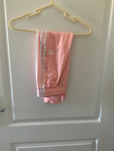 Girls adidas tracksuit, age 6 to 7