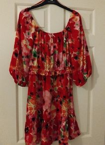 Floral dress size 10