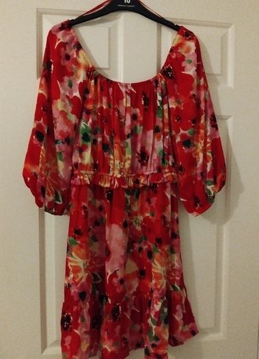 Floral dress size 10