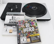 DJ Hero Turntable Controller + 2 PS3 Games