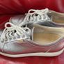 ECCO LEATHER SHOES. Ladies. EU 39 UK 6.   Colour Muted Aluminium Silver. Total comfort. 120 euro new. In very good lightly used condition. Image 3