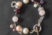 Ti Sento sterling silver charm bracelet