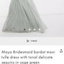 Maya Deluxe Dress Blue with Tags Image 2