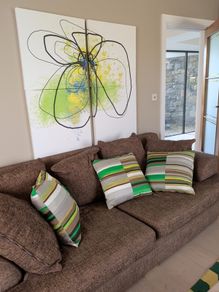 4 Tile Canvas art feature wall