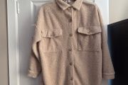 Teddy Bear Shirt Jacket, size L