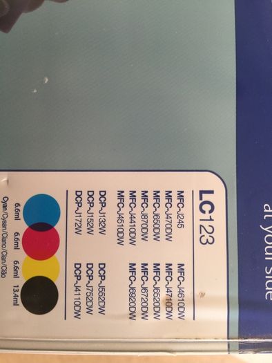 Ink cartridges lc123