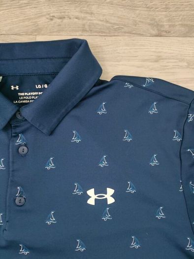 Under Armour The Playoff Polo Golf Shirt Mens Large
