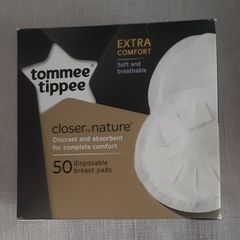 BNIB Tommee Tippee Closer to Nature Disposable Breast Pads, 50 Pads