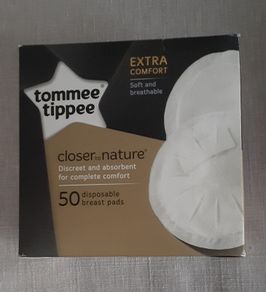 BNIB Tommee Tippee Closer to Nature Disposable Breast Pads, 50 Pads