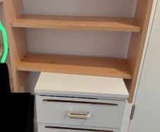 cupboard and shelf