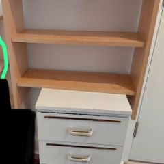 cupboard and shelf