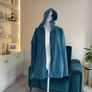 Ladies Teal Green Full Zip Through Hoodie from Dunnes Stores Image 5