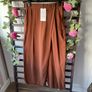 trousers Bnwt Zara wrap over front trousers size small rust brown shade Image 6