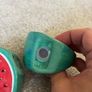 Ceramic Watermelon Salt and Pepper Shakers Image 4