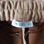 Gallery  A-Line Faux Suede  Tan A-Line Skirt. S. 12 . New - No Tag. Image 3