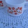 Vintage  1970s Arcopal France Milk Glass Jug and Cups Set Image 3
