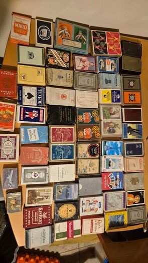 Classic retro vinatge massive collection poker playing cards