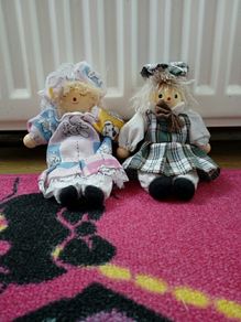 2 little dolls
