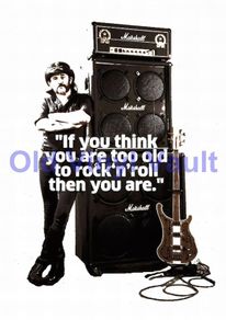 Lemmy Kilmister Poster With Quote "NEW"