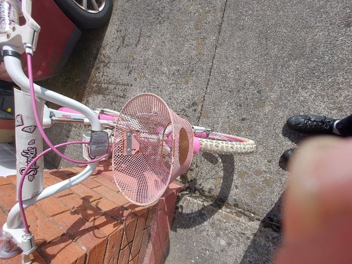 GIRLS BIKE (Sparkle) with Basket, 20 inch wheels, in excellent condition. See Pictures