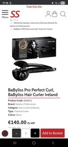 Babyliss pro styling tool for curls