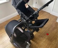 O'Baby Double Pram / Maxi Cosy baby seat
