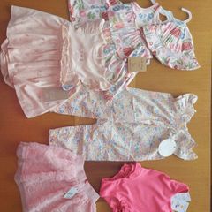 Baby girl summer clothes bundle 6-9mths (all items new)
