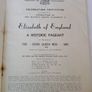 Elizabeth of England: A Historic Pageant of the Days of 1533 -1603 (Souvenir Programme) by W. Boyd-Johnston, Portadown, June, 1953 (HQ763) Image 3