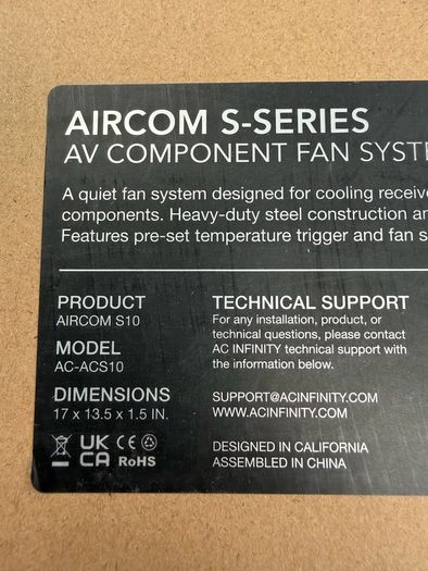 Ac Infinity Aircom S10
