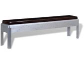 Aviator Bench Genuine Leather 160x32x45 cm