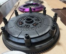 Exedy 1jz carbon twin clutch/flywheel kit