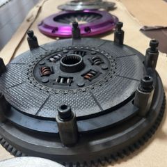 Exedy 1jz carbon twin clutch/flywheel kit