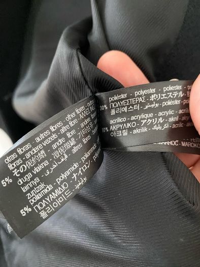 Zara Casual Double Breasted Pea Coat
