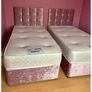 Single bed and mattress Image 2