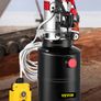 BRAND NEW 6 Quart Car Jack Hydraulic Pump 12V DC Single Acting Power Unit Steel Reservoir for Dump Trailer Truck Car Lift Motor Pump Image 7