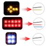 2x 19LED Tail Lights 12V 24V Turn Signal Lamp Car Light Assembly Reversing Lights Stop Lights For Trailer Lorries Boat Truck Image 3