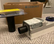 Geberit installation set for CleanLine shower channels,and in channel