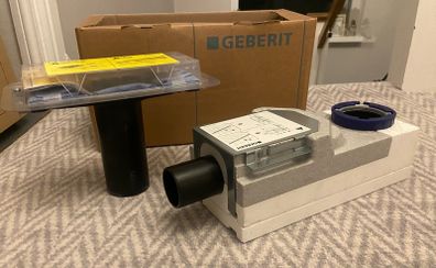 Geberit installation set for CleanLine shower channels,and in channel