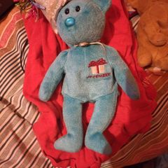 TY Beanie Babies 2002 December Birthday Collection Bear Plush Toy
