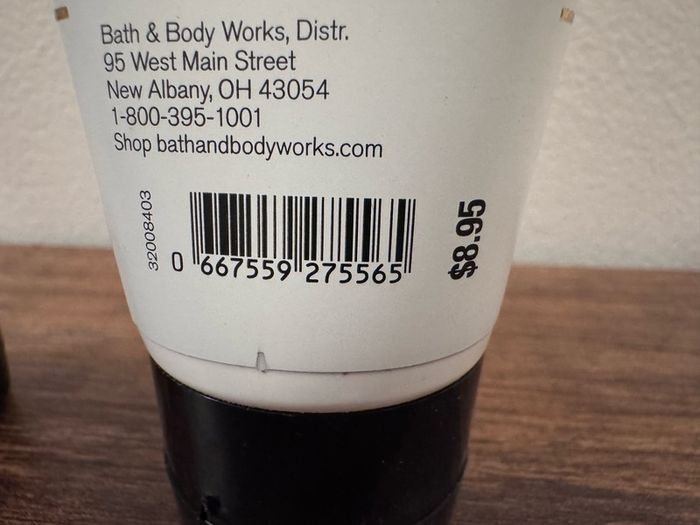 Bath & Body Works "Whiskey Reserve" Hand Cream (x2)
