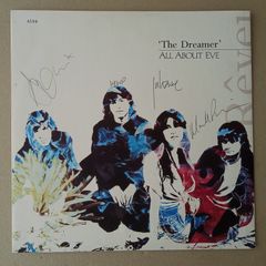 All About Eve autographed record Goth Alt New Wave
