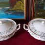 47 Piece Royal Albert Brigadoon Pattern Bone China Gold Gilt Dinner And Tea Service / Set For 5 Person Setting Made In England Image 9