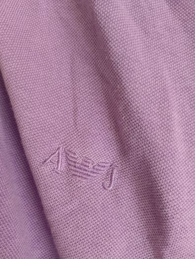 Purple Armani Polo Shirt Size S